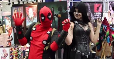 deadpool contre la comicon 2015