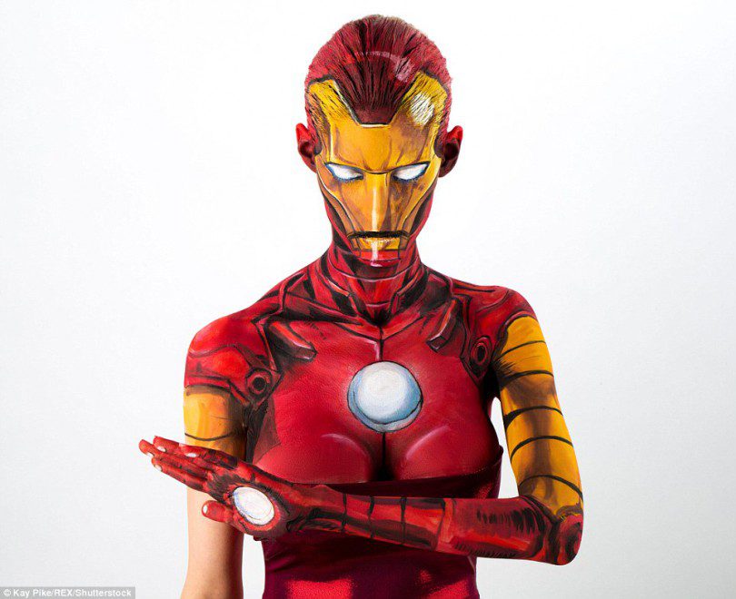 bodypaint geek Kay Pike