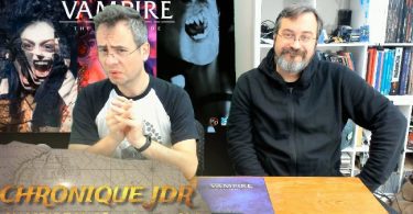 unboxing et présentation du coffret de jeu de rôle Vampire la Mascarade