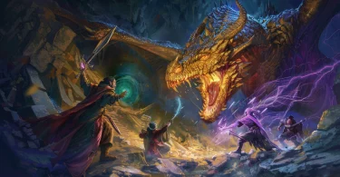 une scène de donjons et dragons