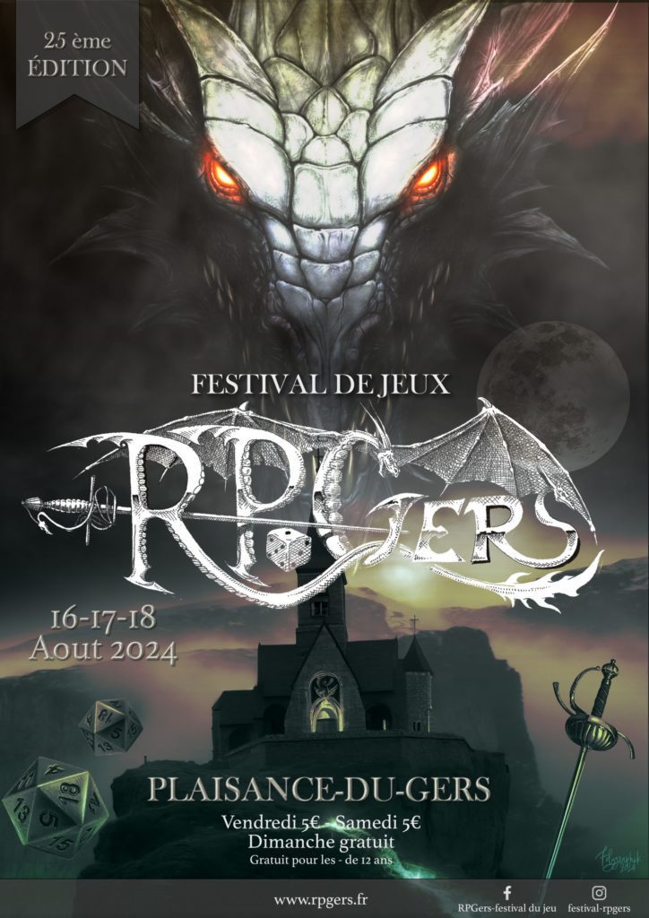 affiche du festival RPGers